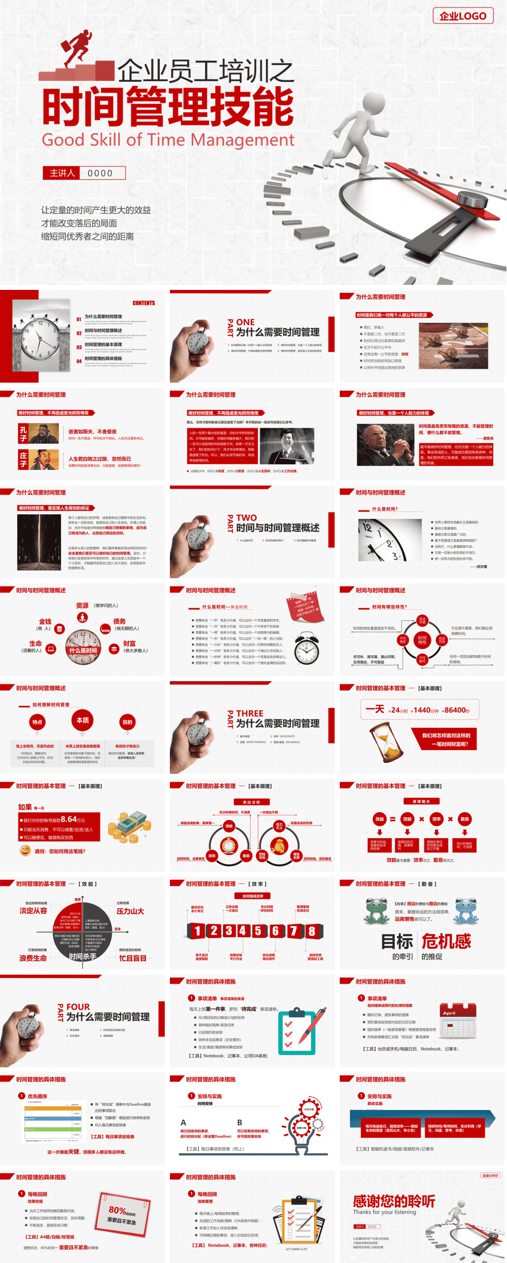 23PPT - 员工培训-03 员工培训之时间管理技能.pptx
